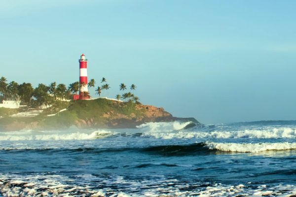 The Tranquil Kovalam Beach.