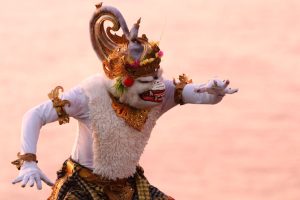Kecak And Fire Dance Performance.