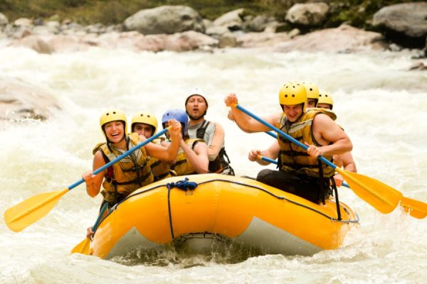 The White Water Rafting.