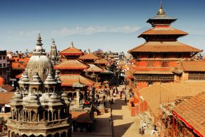 Kathmandu Durbar Square, A UNESCO World Heritage Site.