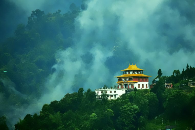 Buddhist Monastery.