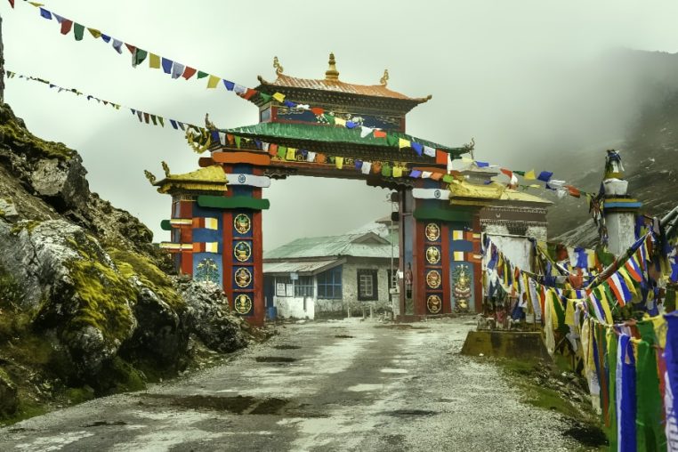One Of The World's Highest Motorable Sela Pass Of India.