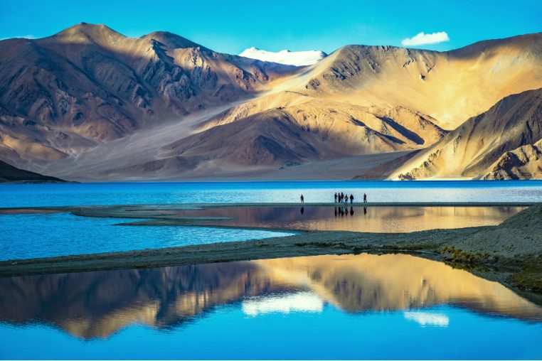 Lake Pangong Tso.