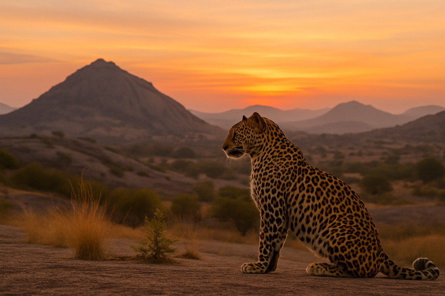 Leopard In Jawai.